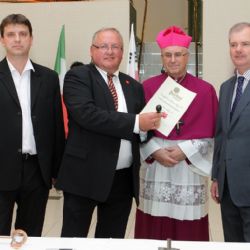 Jubilejní várku „plzně“ žehnal dle tradice plzeňský biskup