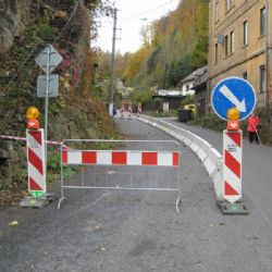 Na Tachovsku se ztrácení podstavce značek