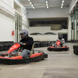 Nejdelší motokárová dráha a bar Motokáry Papírna v novém 