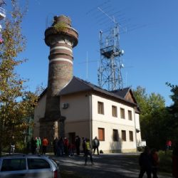 Otevřen rozhledna na vrchu Krkavec u Plzně
