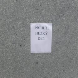 Památník Díky Ameriko! v Plzni polepil vandal