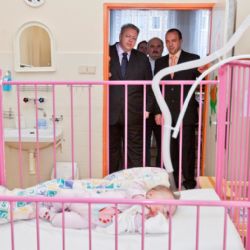 Pediatrie rokycanské nemocnice získala pračku vzduchu