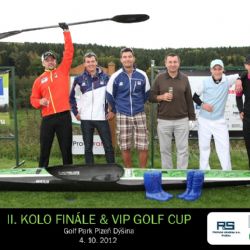 Pel-mel sportu, zábavy a charity si na golfu v Dýšině vychutnali olympionici