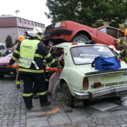 První ročník soutěže ve vyprošťování vyhrály Blovice 