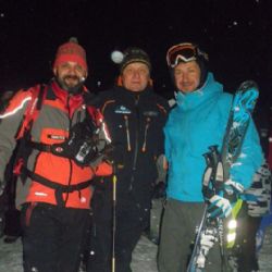 Špičák sjel na Silvestra s pochodní i jachtař Křížek