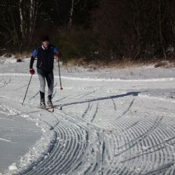 Ski areál Těškov na Rokycansku přivítal první běžkaře