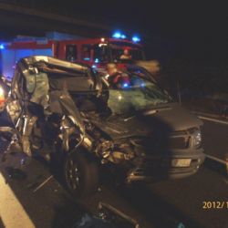 Středeční ranní nehoda na D5: Šest zraněných