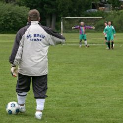 Šumavští lesníci zvítězili i na fotbalovém hřišti