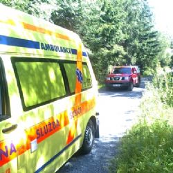 Turista si zlomil nohu u Prášil, vezli ho na čtyřkolce