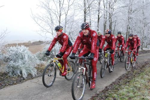 Foto: Týmová příprava cyklistické Sparty začíná všeobecnou přípravou v Brdech
