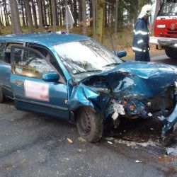 U Nemilkova auto čelně narazilo do stromu, dvě zraněné 