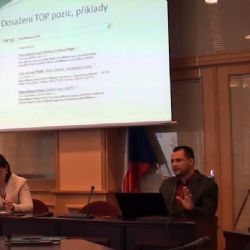 Uniweb přednášel o online marketingu na Krajském úřadě