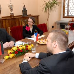 Velvyslanec Německa Lingemann na první návštěvě Plzně