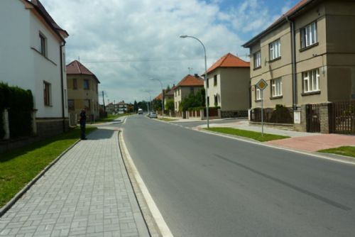 Foto: Zrekonstruovaná silnice usnadní průjezd Blovicemi