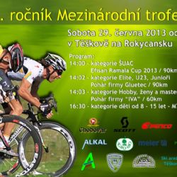 42. ročník cyklistické Mezinárodní trofeje startuje v sobotu 