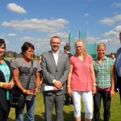 Atletický stadion v Plzni otevřela i Jarmila Kratochvílová