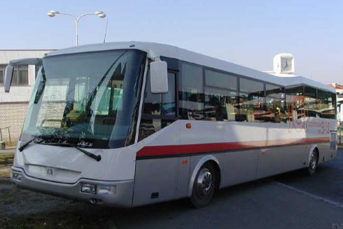 Foto: Chmatáci vybrali v Plzni autobus z Bulharska