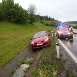 Černé pondělí pod dálničním mostem u Ejpovic  