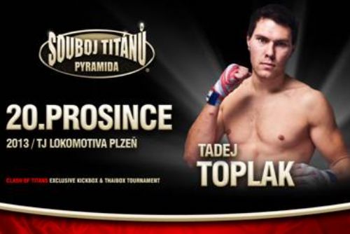 Foto: Dalším účastníkem pyramidy je slovinský zápasník Tadej Toplak