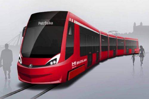 Foto: Do Bratislavy míří další tramvaje z dílen společnosti Škoda Transportation  