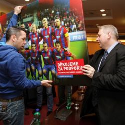 Hejman poděkoval fotbalistům Viktorie Plzeň