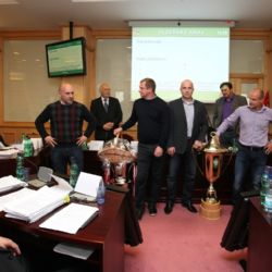 Hejtman Chovanec přijal Straku, Vrbu a další mistry