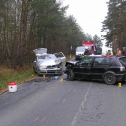 Mezi Draženovem a Klenčím se srazila dvě auta