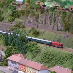 Modeláři vystavují v Plzni největší model kolejiště