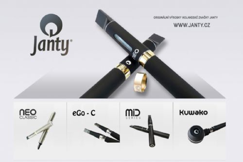 Foto: Nový eshop s e-cigaretami holandské značky Janty