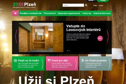 Foto: Plzeň se prezentuje novým webem, spustí také facebook