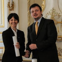 Rektorka ZČU převzala prestižní certifikát ECTS Label