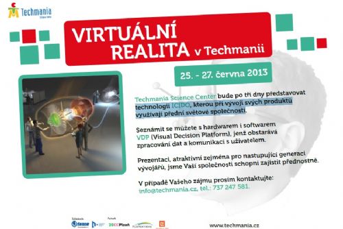 Foto: Techmania otevírá od úterka dveře virtuální reality