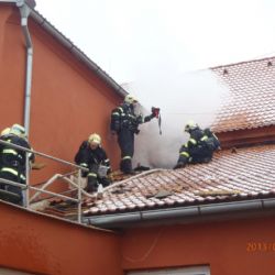 V Plzni hořela restaurace U Bradů