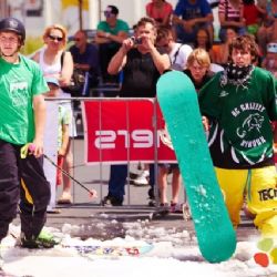 Borská pole zasype v sobotu sníh, závodí snowboardisté 