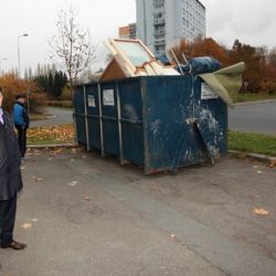 Centrální obvod Plzně opět připravil svozovou sobotu 