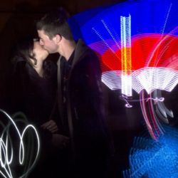 Czech The Light veze v sobotu do Plzně malování světlem 