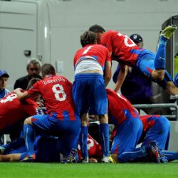 Fotbaloví  fanoušci v Plzni spřádají plány na Lyon