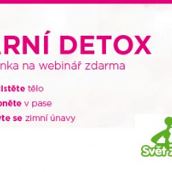 Jarní detox aneb Vyzkoušejte webinář zdarma!