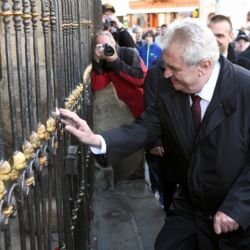 Miloš Zeman zahájil třídenní návštěvu kraje v Plzni