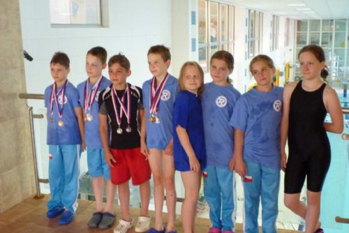 Foto: Mladí plavci SK Radbuza vybojovali medaile 