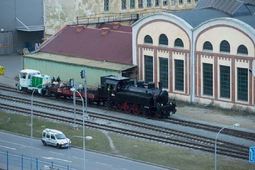 Foto: Parní lokomotiva VŠUDYBYLKA už je v Techmanii 