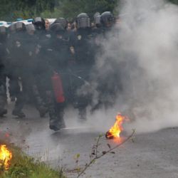 V Líních cvičili strážníci a vězeňská služba