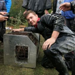 V rybníku u Sulkova rybáři kromě ryb lovili bobra