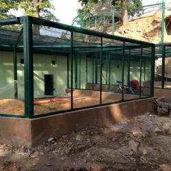 V ZOO Plzeň probíhají dokončovací práce v pavilonu drápkatých opic