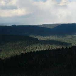 Vrch Havran má novou rozhlednu s výhledem až na Alpy