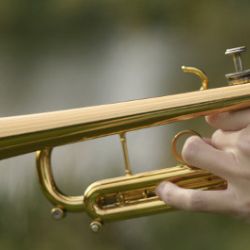 Z auta u Boleveckého hřbitova zmizela trumpeta i noty