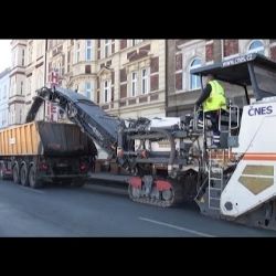 Stavební stroje začaly s rekonstrukcí Borské ulice