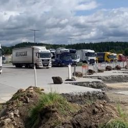 Parkoviště u Rozvadova se rozšíří z 250 na 509 míst pro kamiony
