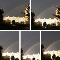 Duha na Vinicích v Plzni 14.5.2017