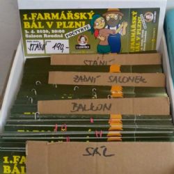Lístky na 1. Farmářský bál v Plzni 